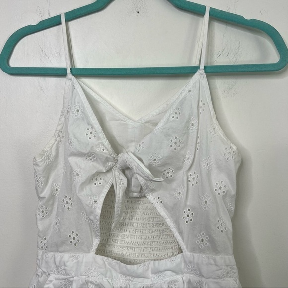 Aerie Eyelet one piece Romper jumpsuit - Picture 4 of 11